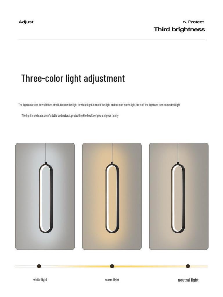 Nordic Minimalist Modern Chandelier - Creative, Luxurious Lighting for Bedroom and Living Room