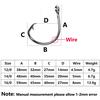 Saltwater Fishing Large Size Stainless Steel Hook Barbed Offset Circle Hook For Tuna Shark Boat Trolling Fishing 12/0 14/0 16/0