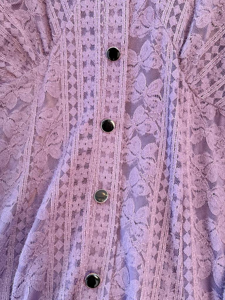 French Style Plus Size Women's Lace Dress: Spring/Autumn Slim Fit 130-300 Jin