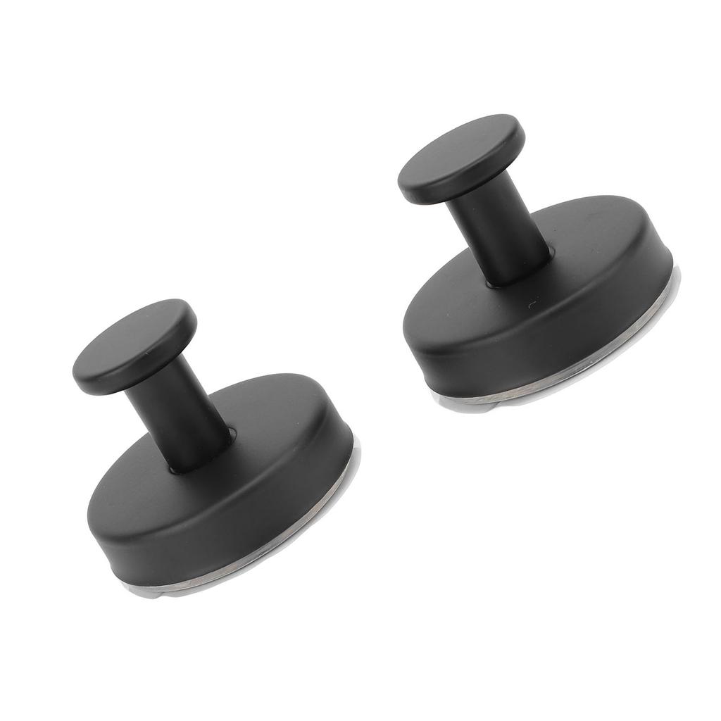 2pcs Suction Cup Hooks Heavy Duty Water Resistant Stainless Steel Towel Hooks for Bathroom Kitchen Glass Door Mirror