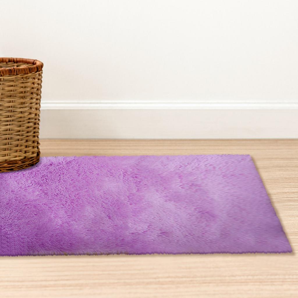 Bettvorleger, Geeignet für Wohnzimmer, Bettseite, Arbeitszimmer, Weicher Plüsch