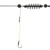 String Hook Lightweight Easy to Carry Durable Fishing Spring Carp Feeder for Outdoor