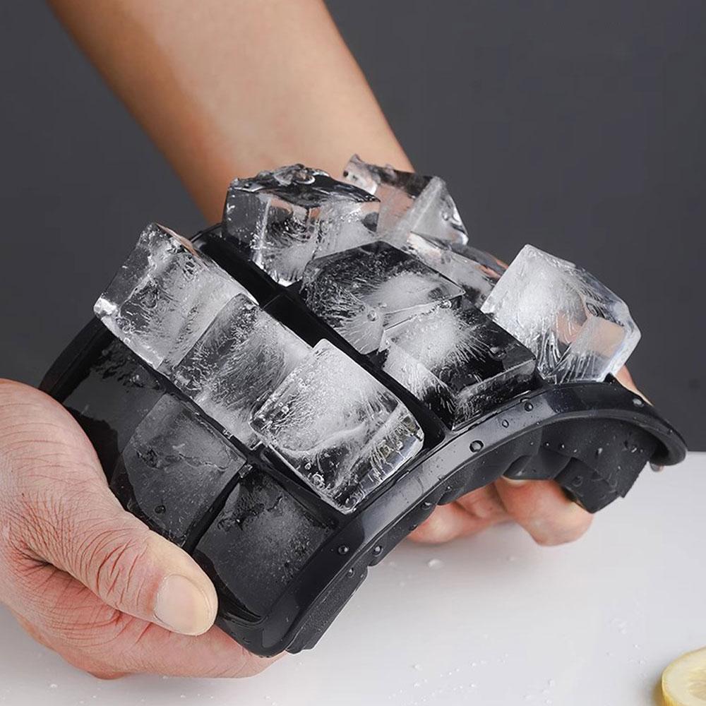 4/6/8Grids Silicone Ice Cube Molds Spherical Ice Molds Reusable Whiskey Ice Cube Molds Cocktail Freezer DIY Homemade Barware