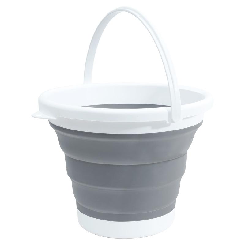 Portable folding bucket, outdoor travel bucket, fishing bucket, car wash bucket, handheld bucket