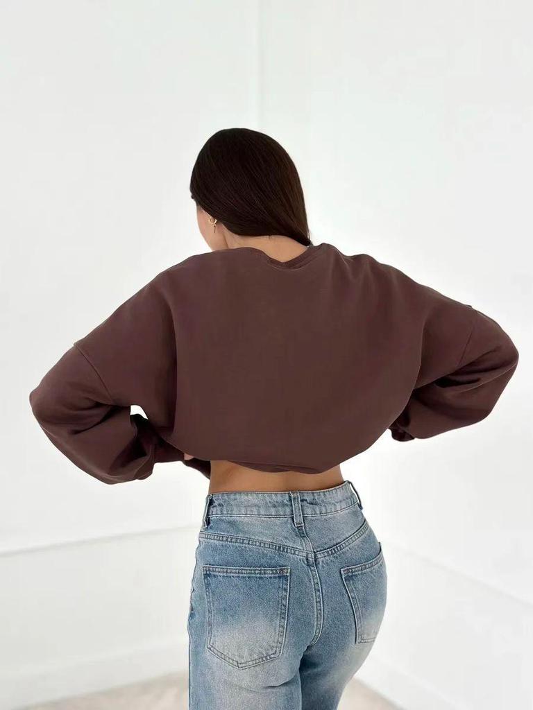 Trendy Retro Letter Print Loose-Fit Hoodie: Casual American Autumn/Winter Fashion
