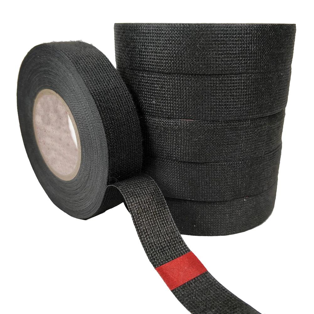 

Automotive Wiring Harness Adhesive Tape Noise Reduction Heat Resistance Flame Retardant Electrical Protective Cloth Tape 9mmx15m