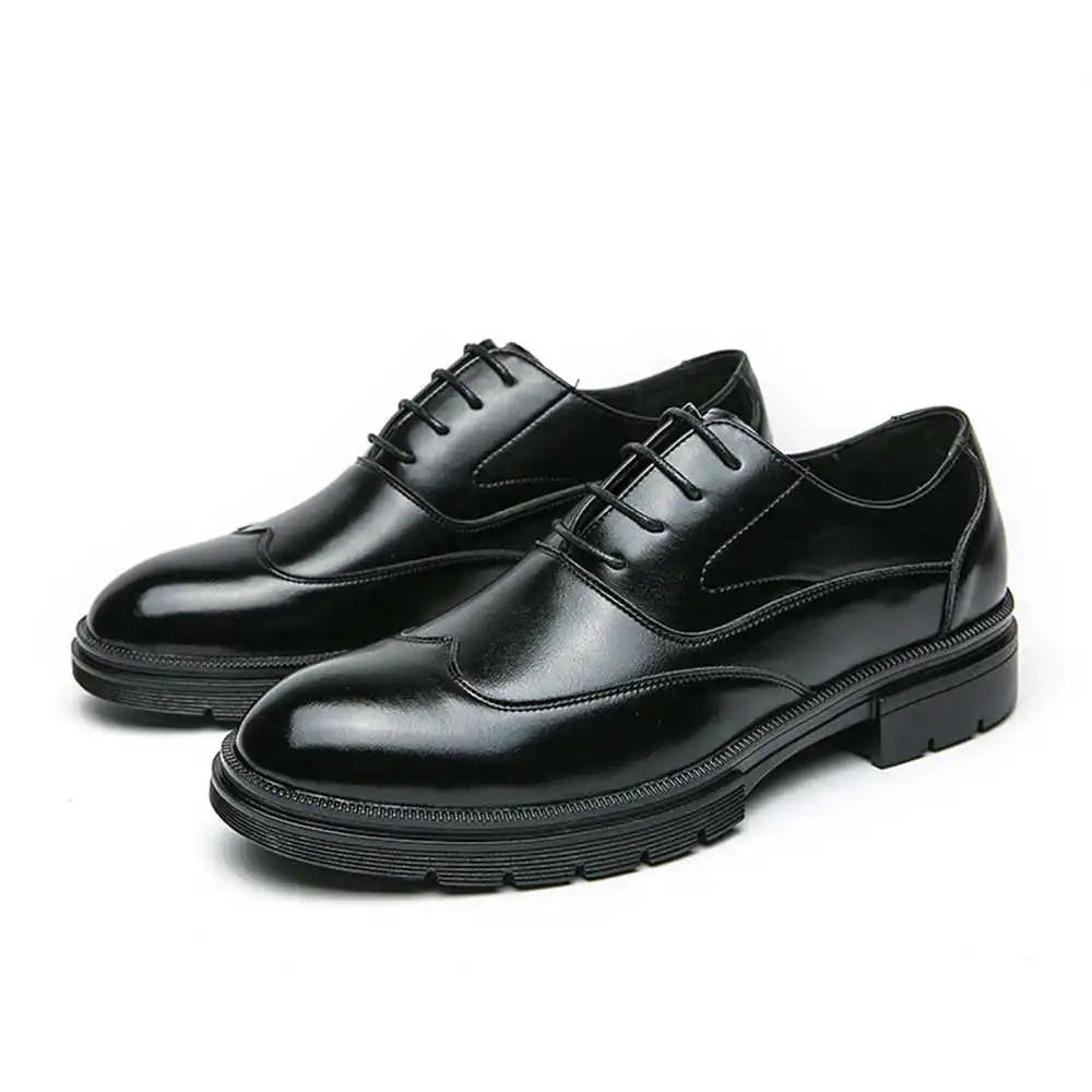 Fashion Large Dimensions Laced Barefoot Dress Shoes Oxford Trainer Men's Short Dresses Sneakers Sports Products New Collection