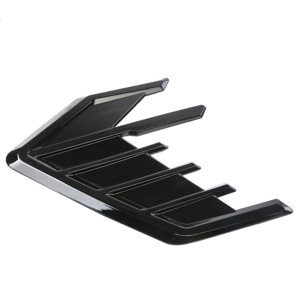 Universal 2pcs Car Fender Side Vents Decor Air Flow Intake Hole Grille Spoiler DIY Style Car Air Flow Intake Vent Hood