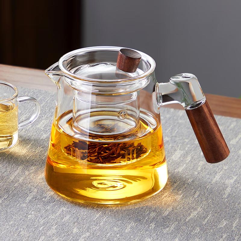 TAIC 900ML Glass Teapot with Infuser