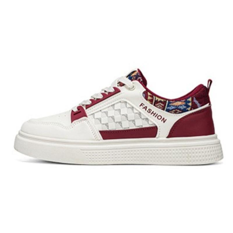 Men Soft Sole Breathable Skate Board Shoes, Student Daily Casual Athletic Sneakers