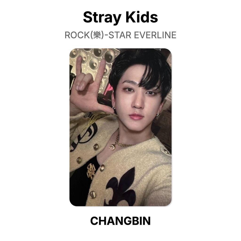 Stray Kids ROCK()-STAR EVERLINE Official Photocard