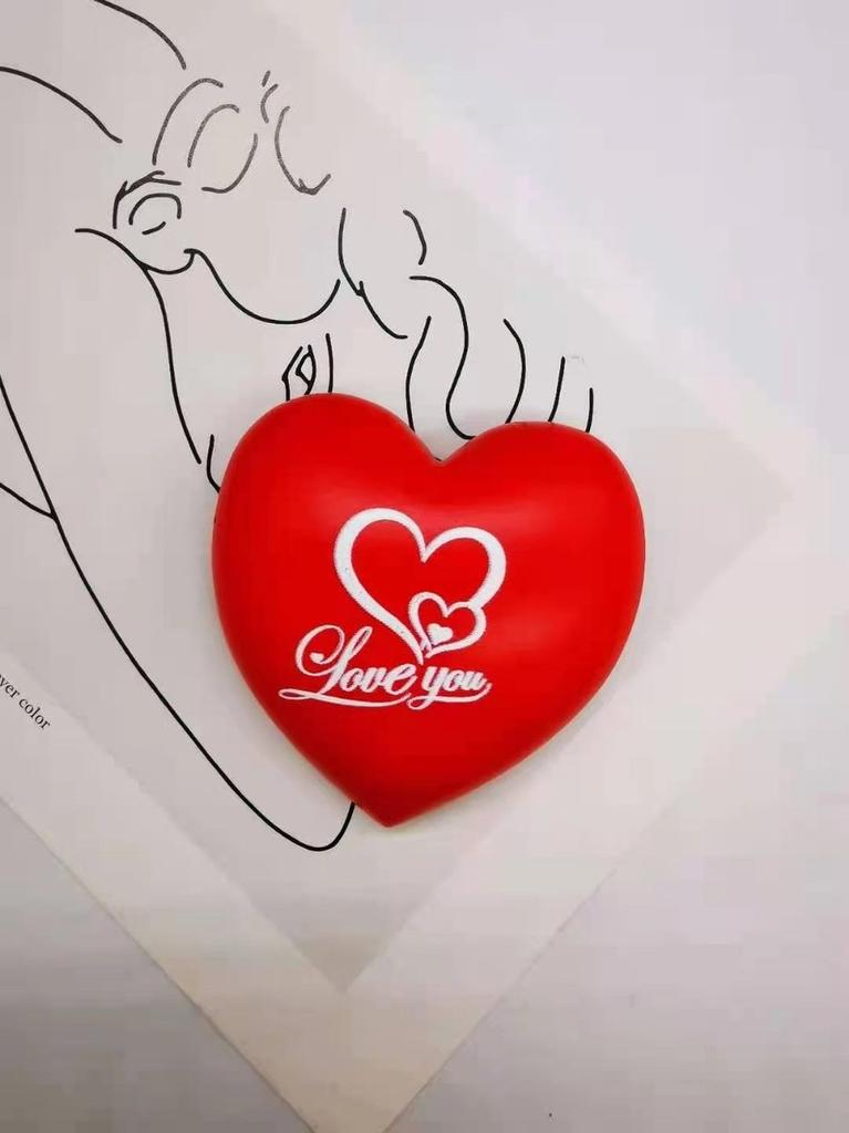 Big Heart Fridge Magnetic Stickers 3D Sweet Heart Shape Decor for Refrigerator Kawaii Magnetic Stickers for Home Decoration