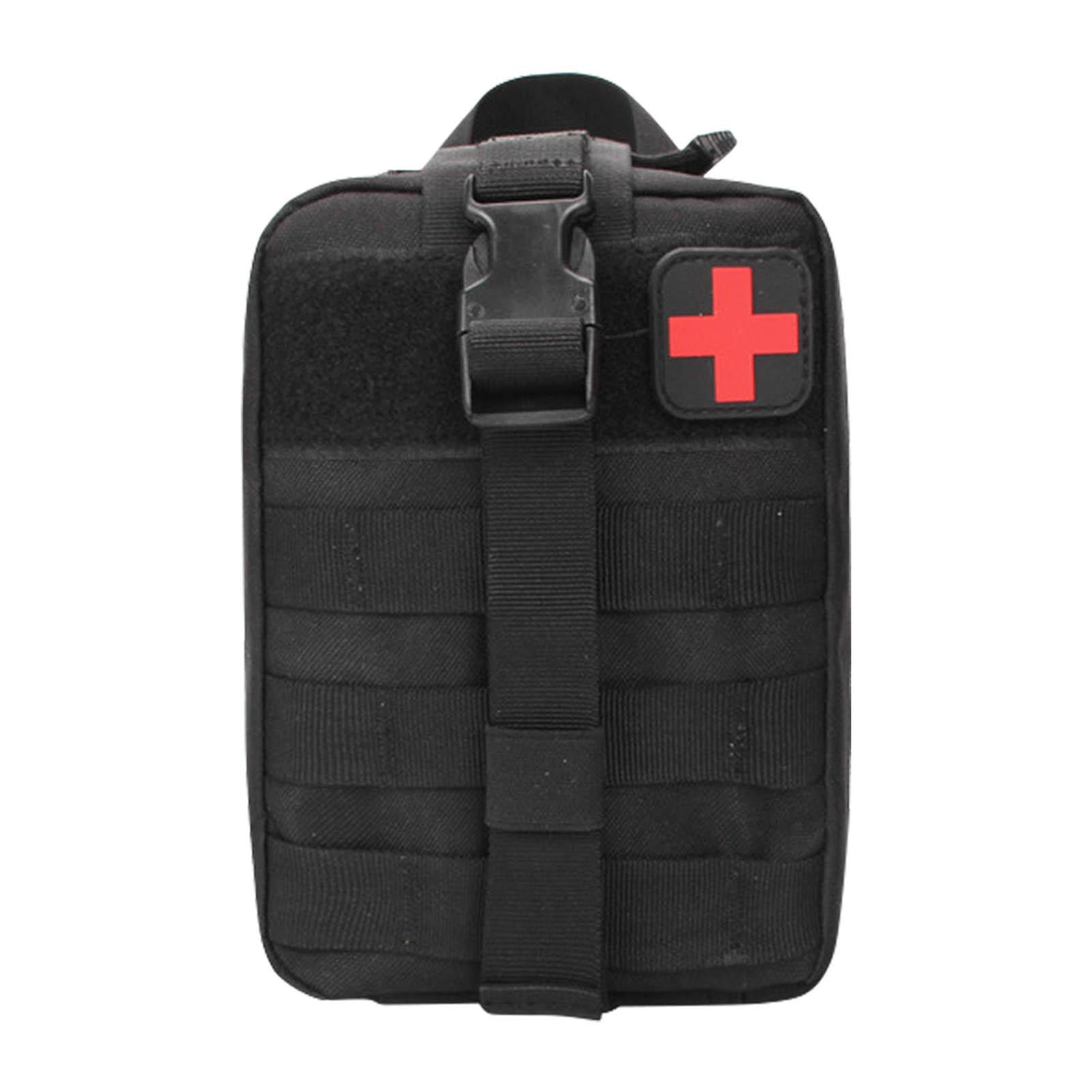 

Outdoor Camouflage Waist Bag Waterproof Hunting Pouch for Camping Hiking Climbing Black чорний