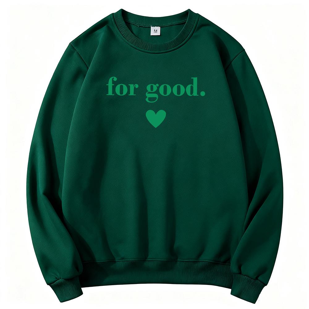 Zlý: pro Dobro Soundtrack Mikiny Cynthia Erivo Ariana Grande Pulovry Dlouhý Rukáv Kulatý Výstřih Dámské Oblečení Mikiny