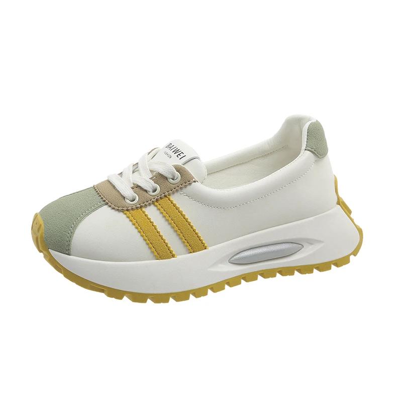 Cross Tieed Mělké Patchwork Lodičky Čtvercová výška špičky Zvyšující se Retro Mary Janes Ležérní Baletní boty Žena Trend Léto