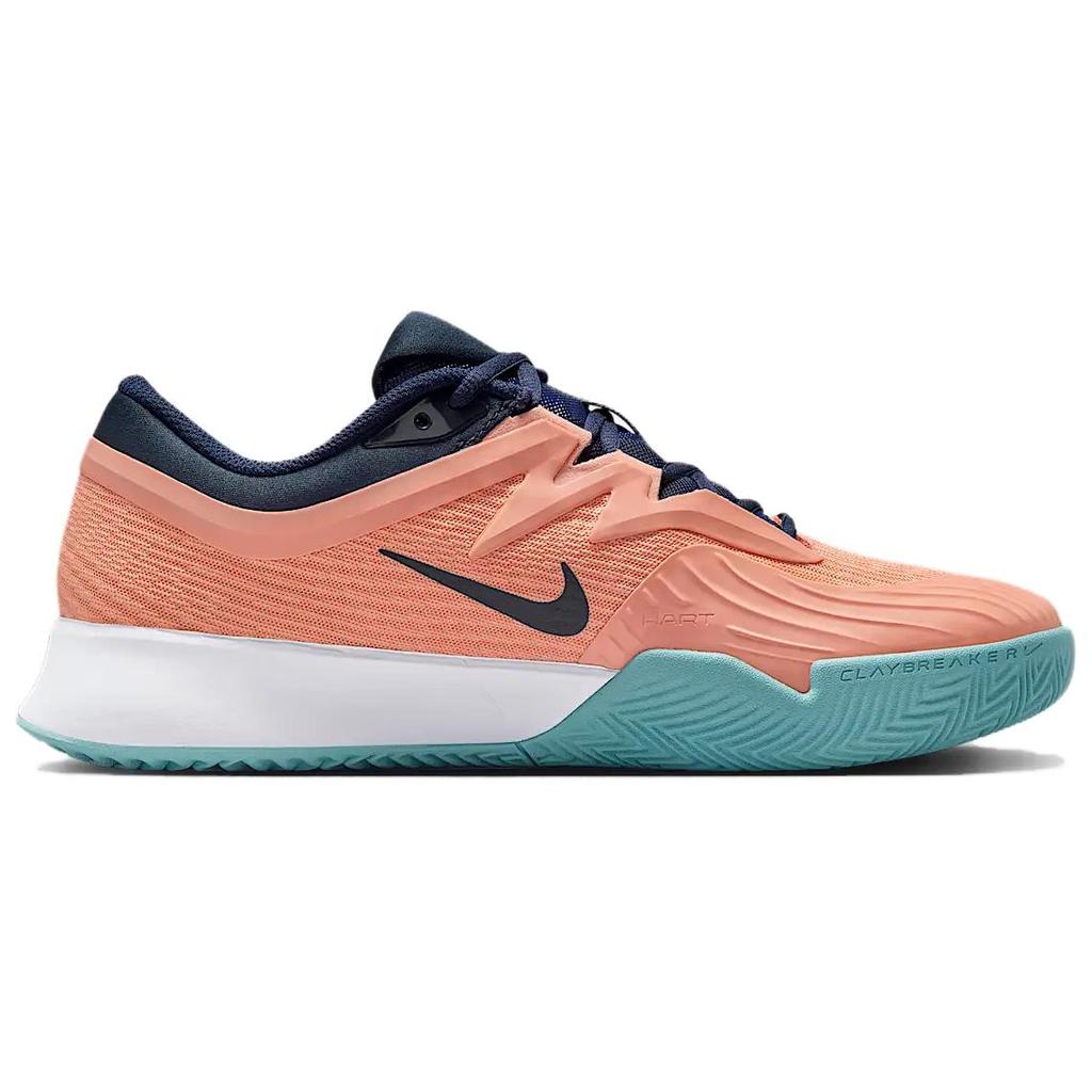 NikeCourt Air Zoom Vapor Pro 3 Clay Apricot Agate Obsidian Men Sneakers Orange White Denim-Turquoise HQ6034-800