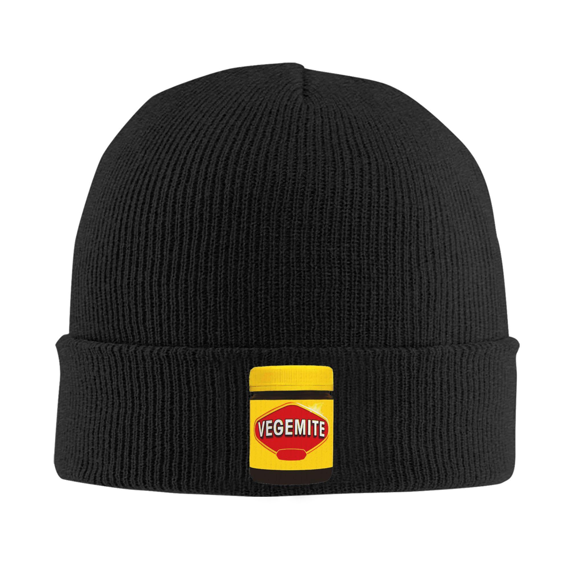 

Vegemite Warm Knitted Cap Winter Knit Bonnet Hat Skullies Beanies Hip Hop Caps for Unisex One Size