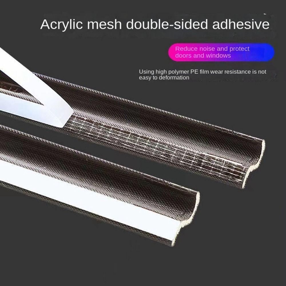 S-shaped Flat Window Sealing Strip 2 Meters Seal Stopper New Window Weather Stripping  Window
