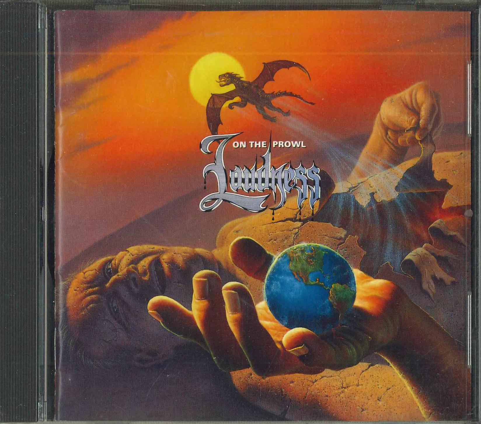 

CD LOUDNESS - ON THE PROWL WPCL191PROMO ATCO Records 1991 Japan Japanese Pop/Rock