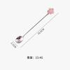 1PCS Kitchen Coffee Tableware Cherry Blossom Spoon Fork Stainless Steel Coffee Spoon Kitchen Star Long Handle Stirring Spoons