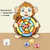 Children Goal Sticky Ball Darts Creative Throwing Party Outdoor Sports Indoor Cloth Toys Kids Educational Games Christmas Gifts