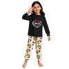 Children's  Boys And Girls Thin Two-piece  Long-sleeved Pants Two-piece
