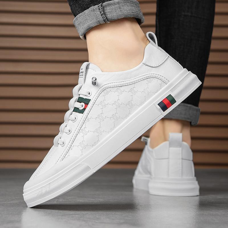 Fashion Four Seasons New High-quality and Comfortable Versatile White Shoes Men's Casual Shoes Trendy Men's Board Shoes