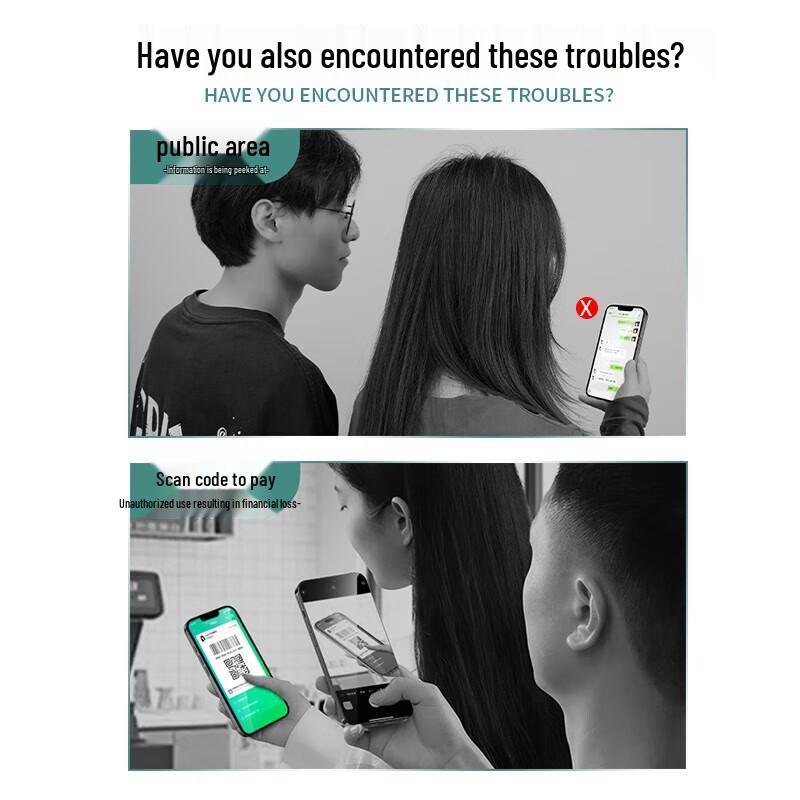 iPhone 13 Pro Max Privacy Tempered Glass Screen Protector