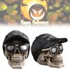 Skull Terrifying Halloween Head Resin Craft Tabletop Decoration Prop Holiday