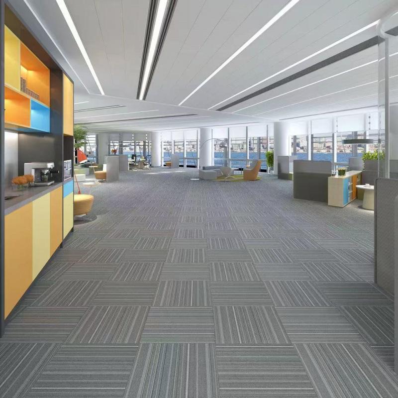 Anti-Slip Wear-Resistant Patchwork Carpet for Offices, Billiards Halls, Hotels, and Commercial Spaces