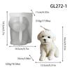 Plush Puppy Mousse Cake Jelly Mold for DIY Candles and Plaster Ornaments