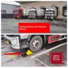 1Pcs Anti Slip Tire Stop Block Car Wheel Chock Heavy Duty Parking Wedge Truck Trailer Rv Safety Portable Vehicle Accessory