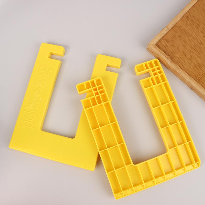 1 pezzo Per Bici per Bambini da 10 12 Pollici Staffa in Plastica Cavalletto di Parcheggio Staffa Portabici Portapacchi Accessori per Ciclismo