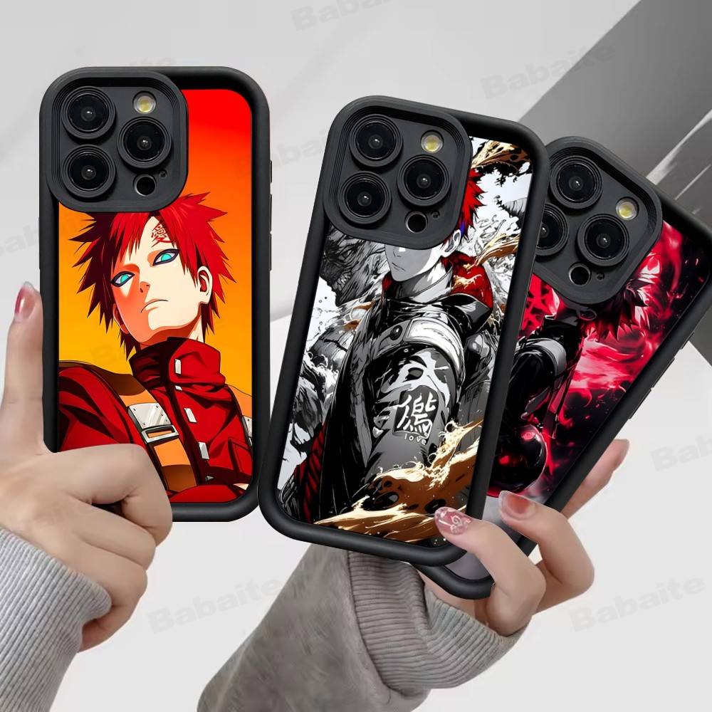 Anime Cartoon G-Gaara Phone Case For IPhone 17 16 15 14 13 12 11 Pro Max Anti Drop Soft Cover