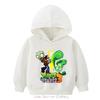 Boys Hoodie Age 4-14 Plants HD Print Zombies Thin Girls Pullover Girls Casual Wear Fall Hoodie Long Sleeve Polyester New Arrivals 2025