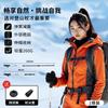 Trekking Poles 2 In 1 Hiking Mountaineering Aluminum Adjustable Quick Lock Walking Sticks