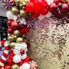Christmas Balloon Vaulted Wreath Set Gingerbread Candy Cane New Year Holiday Christmas Party