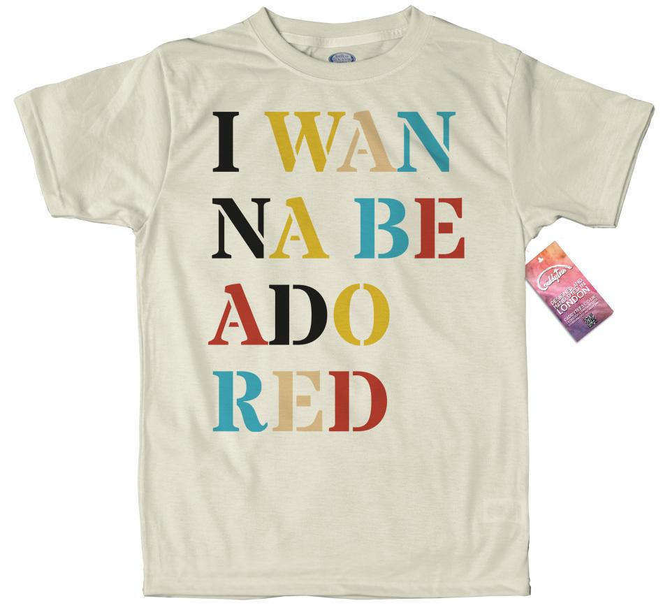 I Wanna Be Adored T-shirt Artwork Geïnspireerd door The Stone Roses