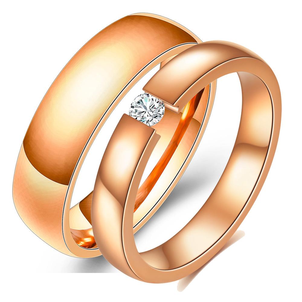 Fashion Wedding Jewelry Bands for Couples Black Stainless Steel Rings for Women Men Boy Girl Party Accessories Wholesale