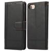 For iPhone SE (2022)/SE (2020)/7/8 4.7 inch Cell Phone Case PU Leather Wallet Cover with 2 Straps