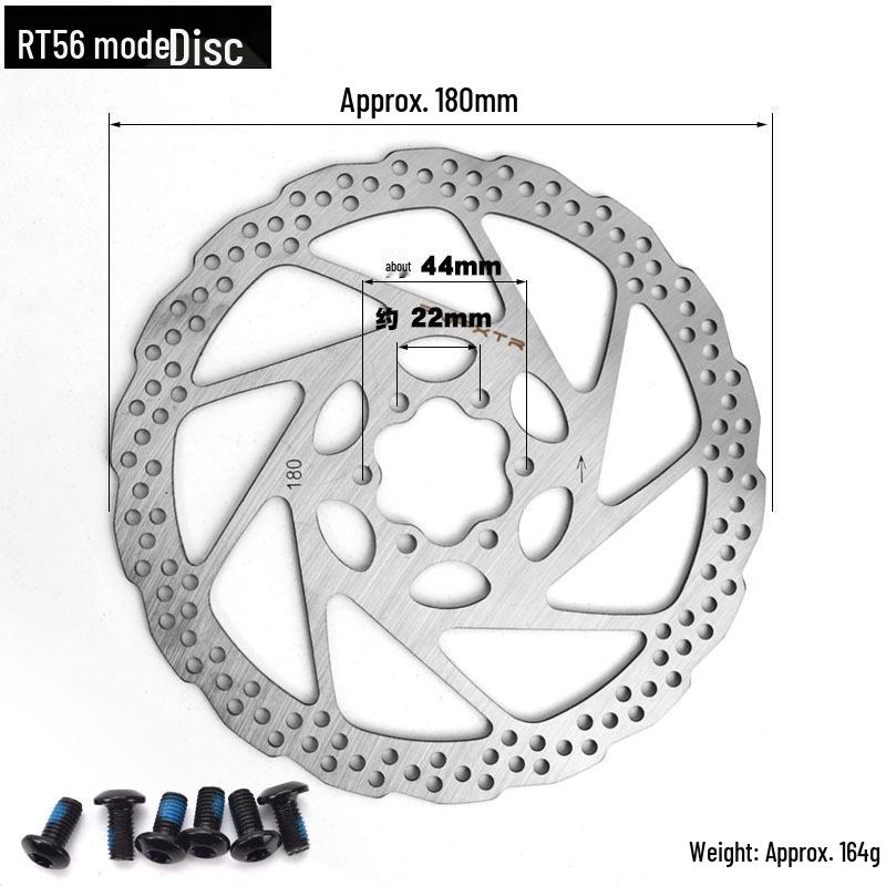 Colorful 160/180/203mm RT56 Disc Brake Pads for Mountain and Road Bikes