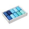 Windman Sewing Thread, No. 60, 10 Piece Set, 1000 Yards/Roll, Value Spun Thread, For Regular Fabrics, Household Thread, Sewing Thread, Polyester