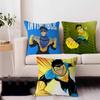 I-Invincible Anime Cartoon 45*45cm Cushion Cover Pillow Cover Decor Pillowcase Home Pillowcase For Couch Pillow