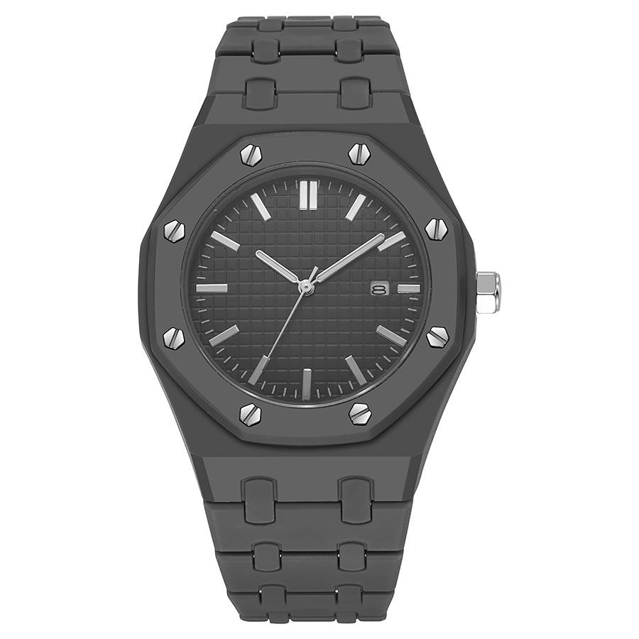 Men'S Watch Calendar Plastic Watch South East Asia Middle East Waterproof Ap Quartz Watch