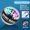LED Powerball Wrist Trainer Ball Wrist Strengthener Gyro Self-Starting Forearm Trainer Gyro Ball for Strengthening Muscles