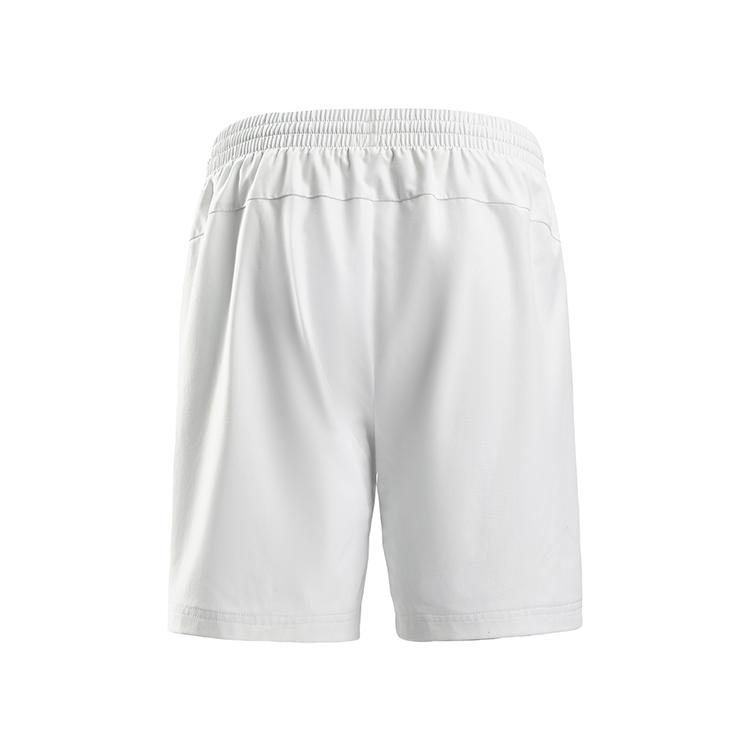 Li-Ning Badminton Series Lightweight Quick-Dry Breathable Geometric Pattern Versatile Sports Casual Shorts Unisex shorts White AAPV137-2