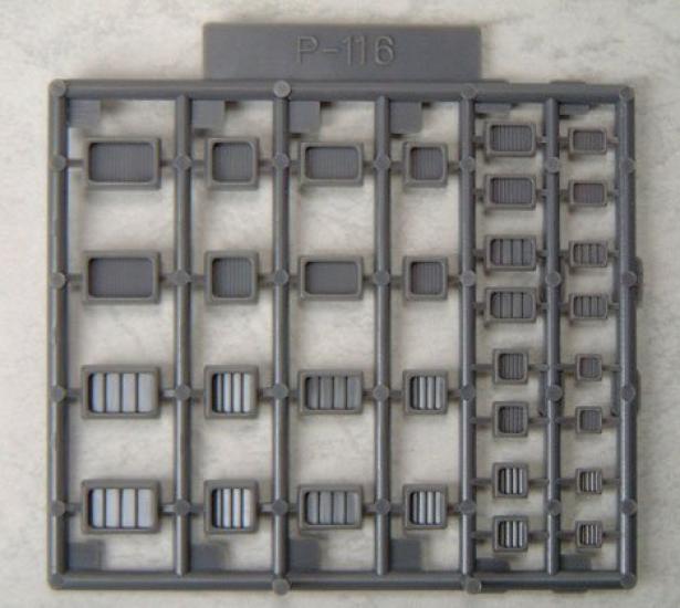 

Kotobukiya Modeling Support Goods Plastic Unit Duct Nozzle II Plastic Model Parts P116R M.S.G Non-Scale