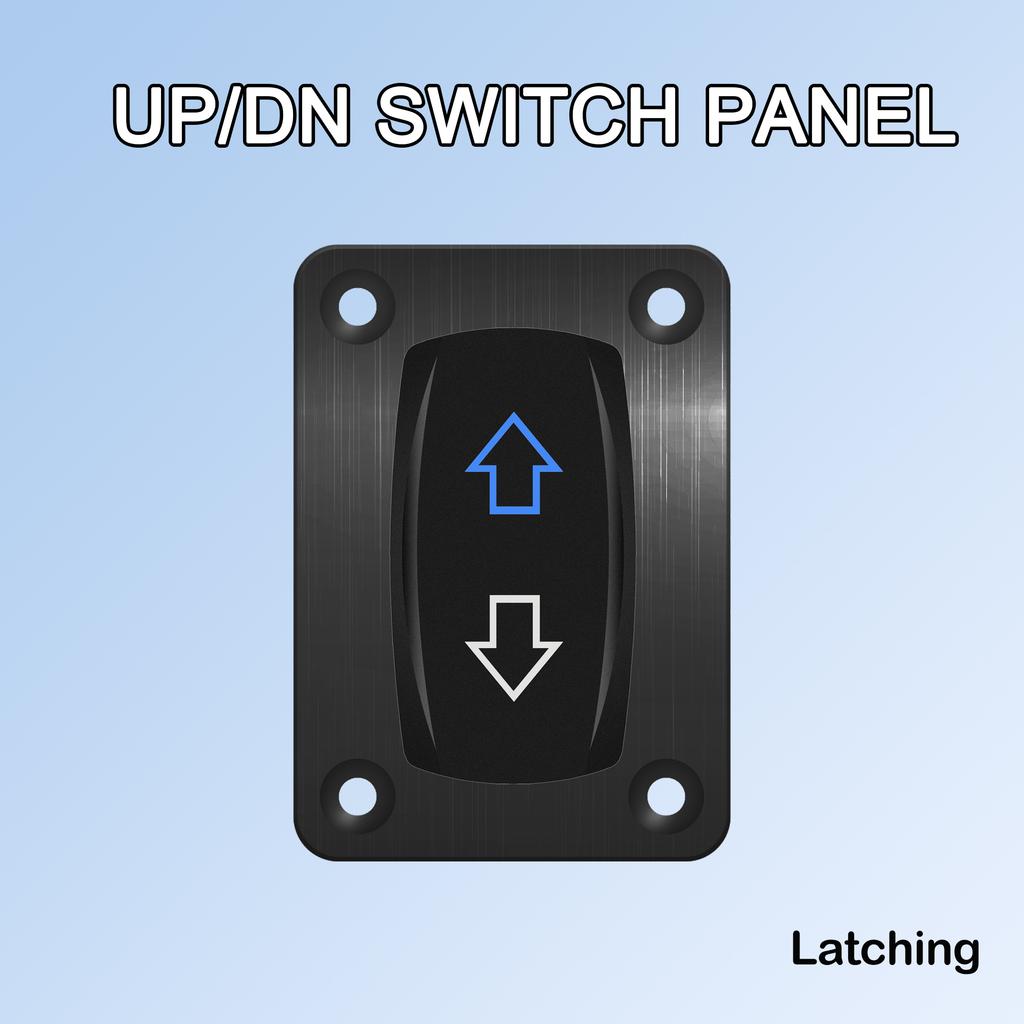 ARROWS 6Pin (ON)-OFF-(ON) DPDT Momentary Switch12V UP/DOWN Polarity Reverse Rocker Switch for ARB/Carling/NARVA Replace
