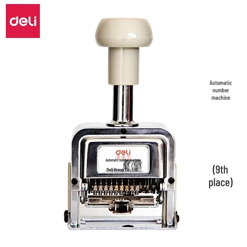 Deli Automatic Manual Numbering Machine