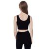 Miso Womens/Ladies Ribbed Premium Cotton Slim Crop Top